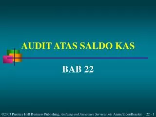 audit atas saldo kas