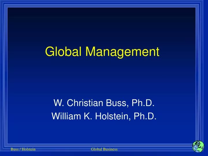 global management