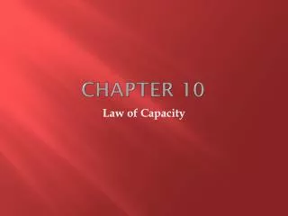 Chapter 10