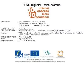 dum digit ln u ebn materi l