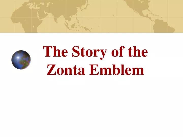 the story of the zonta emblem