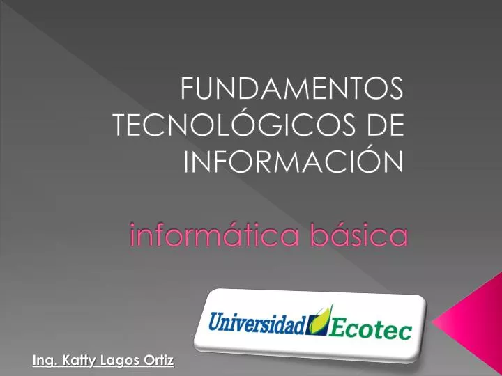 PPT - Informática Básica PowerPoint Presentation, Free Download - ID ...