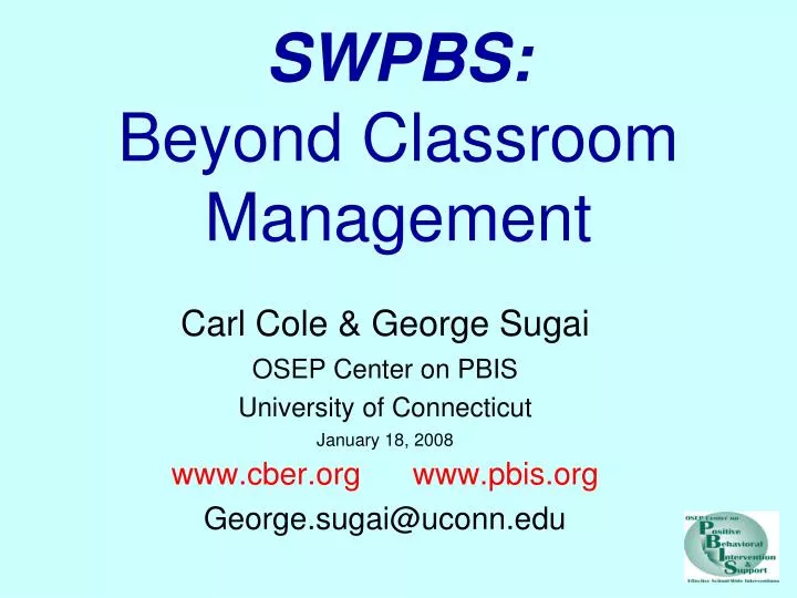swpbs beyond classroom management
