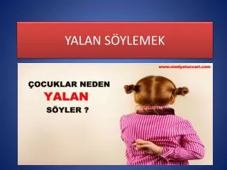 yalan s ylemek