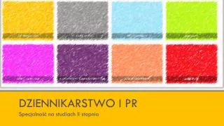 dziennikarstwo i pr