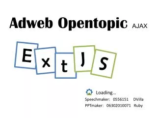 Adweb Opentopic AJAX