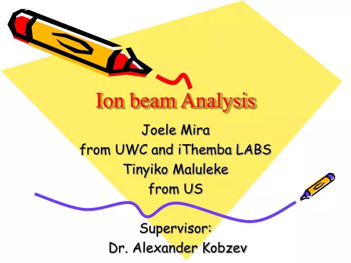 ion beam analysis