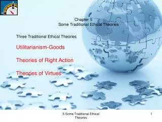 Chapter 5 Some Traditional Ethical Theories