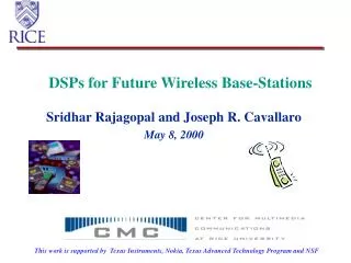DSPs for Future Wireless Base-Stations