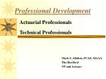 Comprehensive Professional Development for Actuarial and Technical Professionals - slide 1