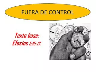 texto base efesios 5 15 17