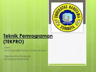 teknik pemrograman tekpro