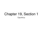 Understanding East Africa: Key Historical and Cultural Insights - slide 1