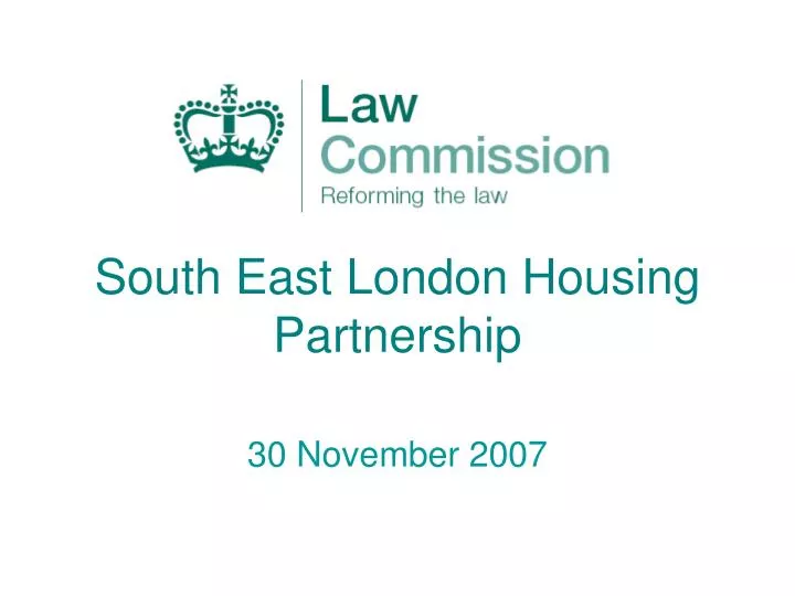 south east london housing partnership