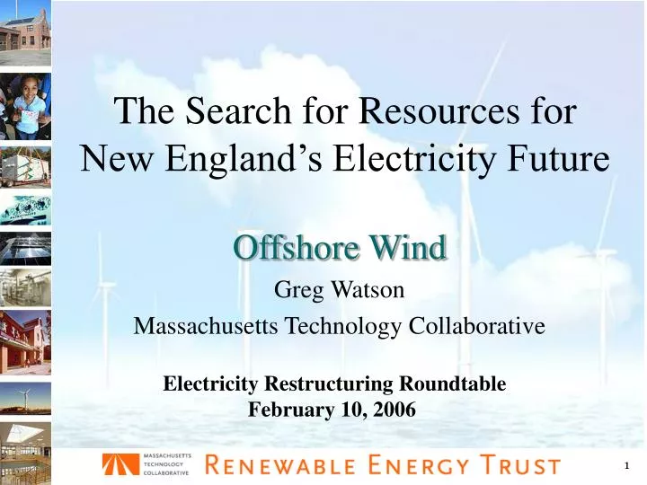 the search for resources for new england s electricity future