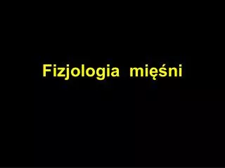 fizjologia mi ni