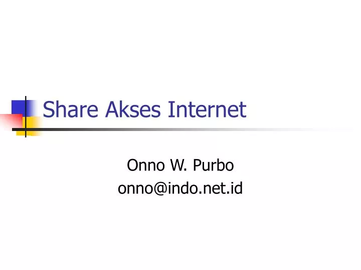 share akses internet