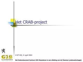 Het CRAB-project