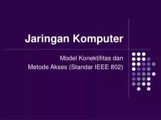 jaringan komputer