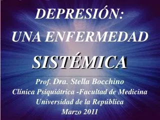 depresi n una enfermedad sist mica