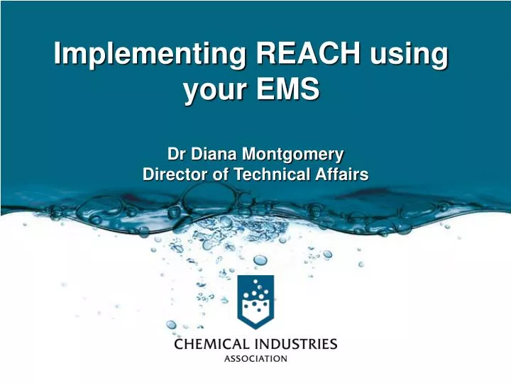 implementing reach using your ems