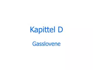 kapittel d