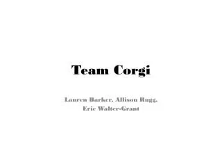 Team Corgi