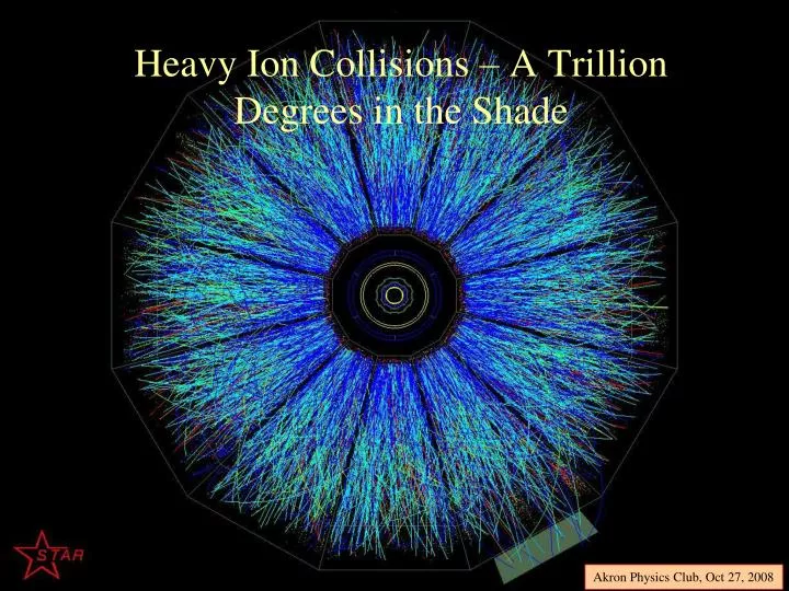 heavy ion collisions a trillion degrees in the shade