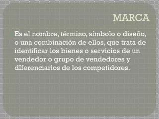 marca