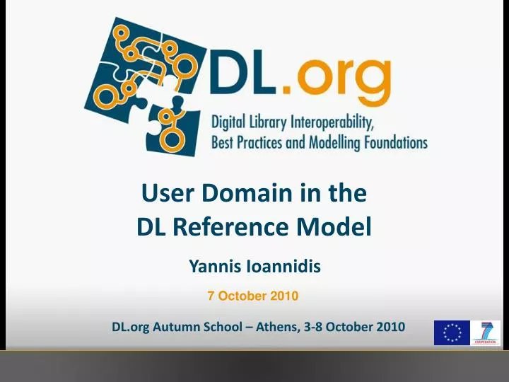 user domain in the dl reference model