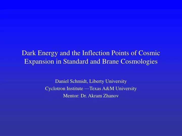 dark energy and the inflection points of cosmic expansion in standard and brane cosmologies