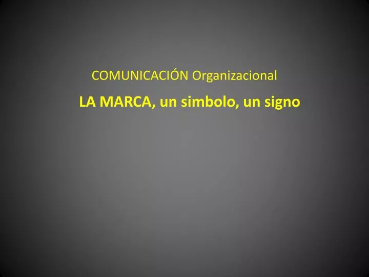 comunicaci n organizacional