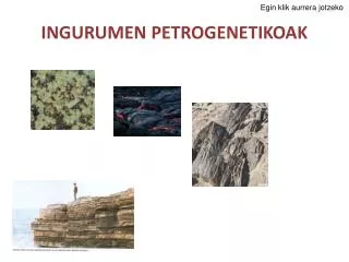 ingurumen petrogenetikoak