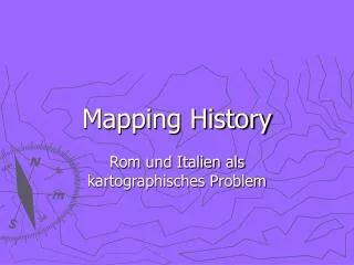 mapping history