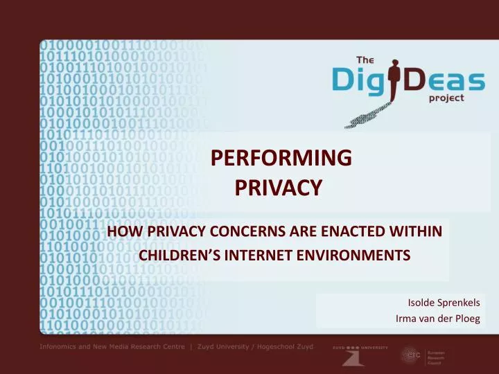 performing privacy