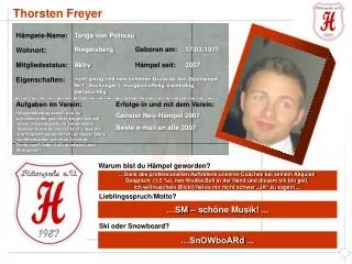 thorsten freyer