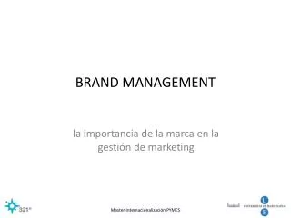 brand management