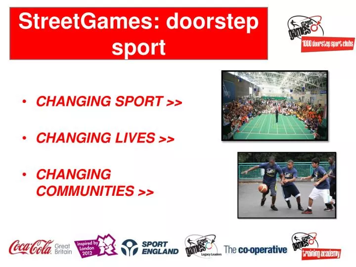 streetgames doorstep sport
