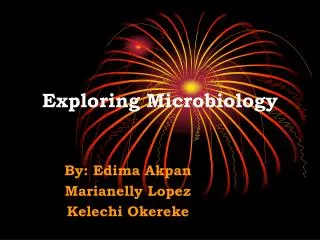 Exploring Microbiology