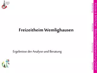 freizeitheim wemlighausen