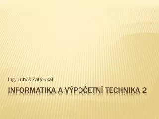 ing lubo zatloukal