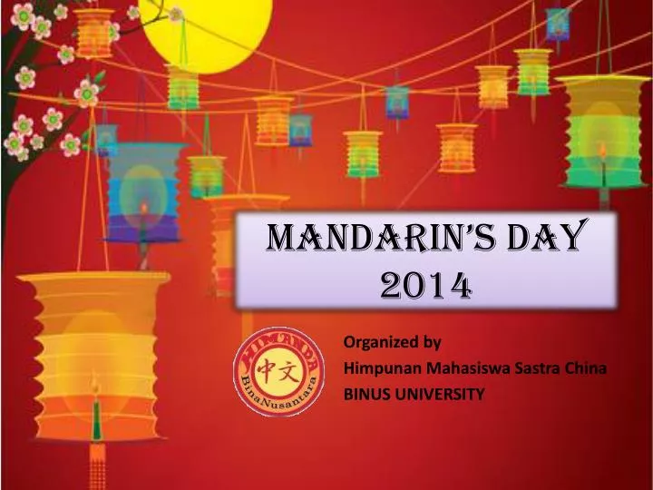 mandarin s day 2014