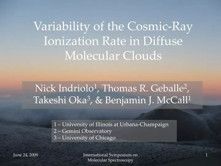 variability of the cosmic ray ionization rate in diffuse molecular clouds