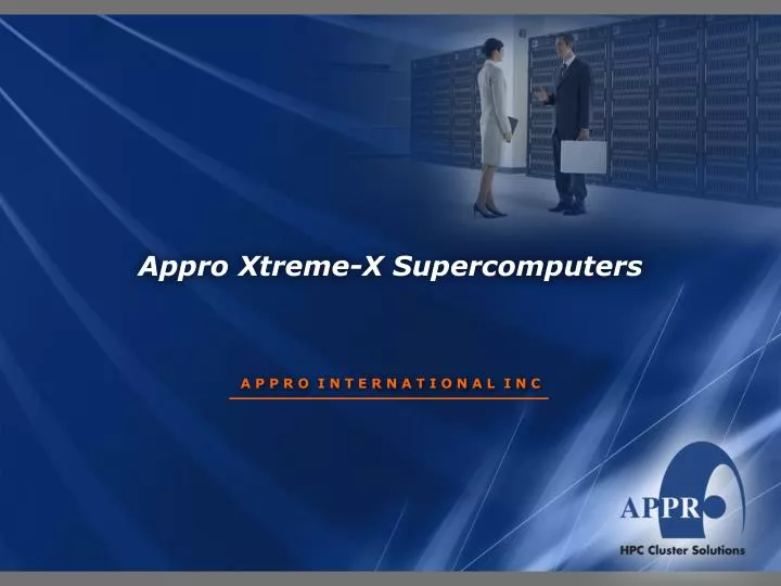 appro xtreme x supercomputers
