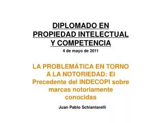 juan pablo schiantarelli