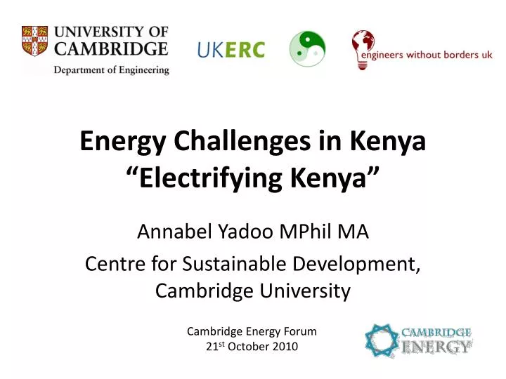energy challenges in kenya electrifying kenya