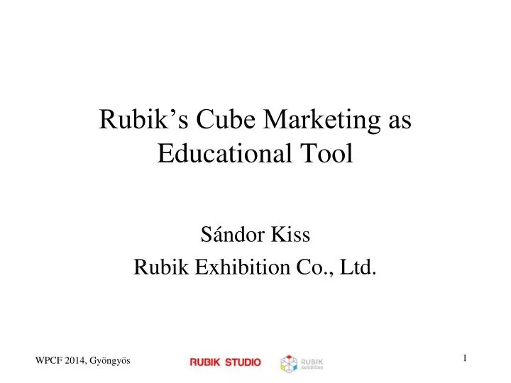 rubik s cube marketing as educational tool