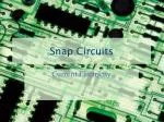 Snap Circuits - slide 1