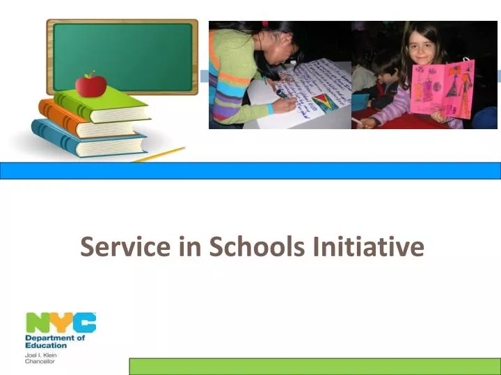 service in schools initiative
