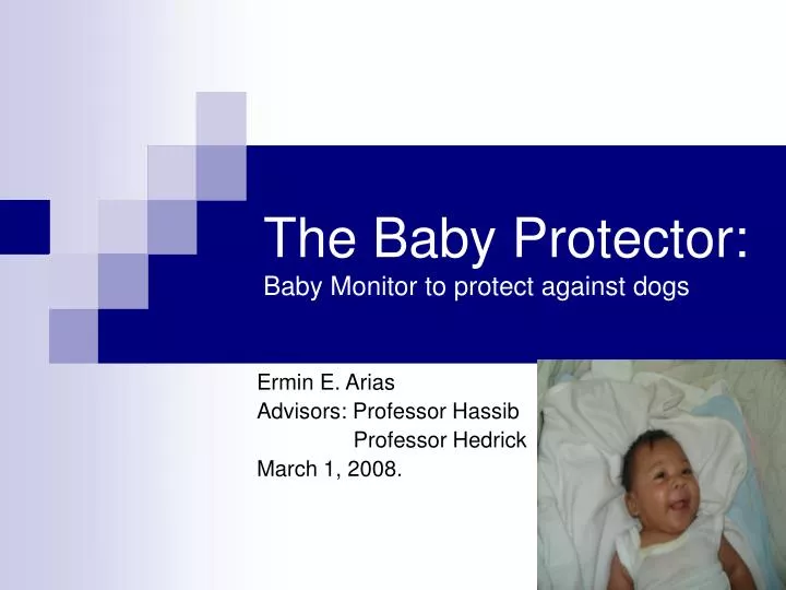 the baby protector baby monitor to protect against dogs